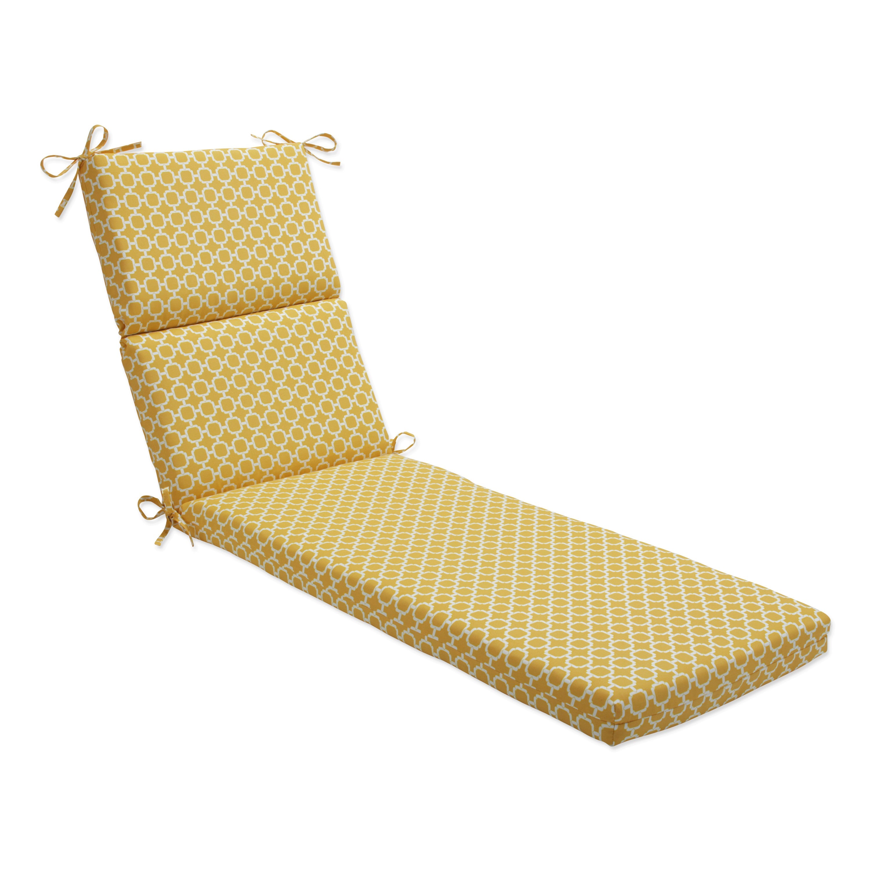 Hockley Yellow Chaise Lounge Cushion