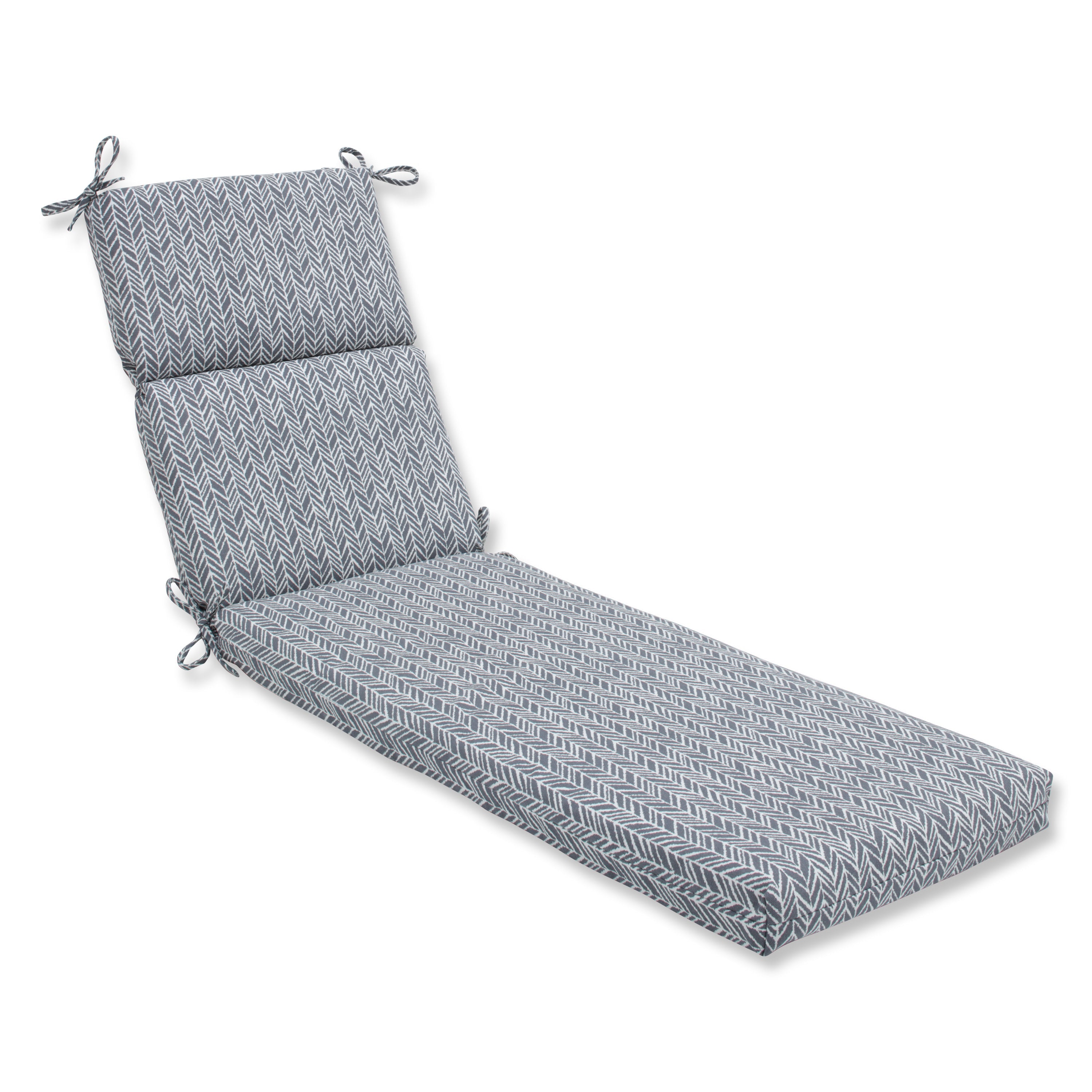 Herringbone Slate Chaise Lounge Cushion