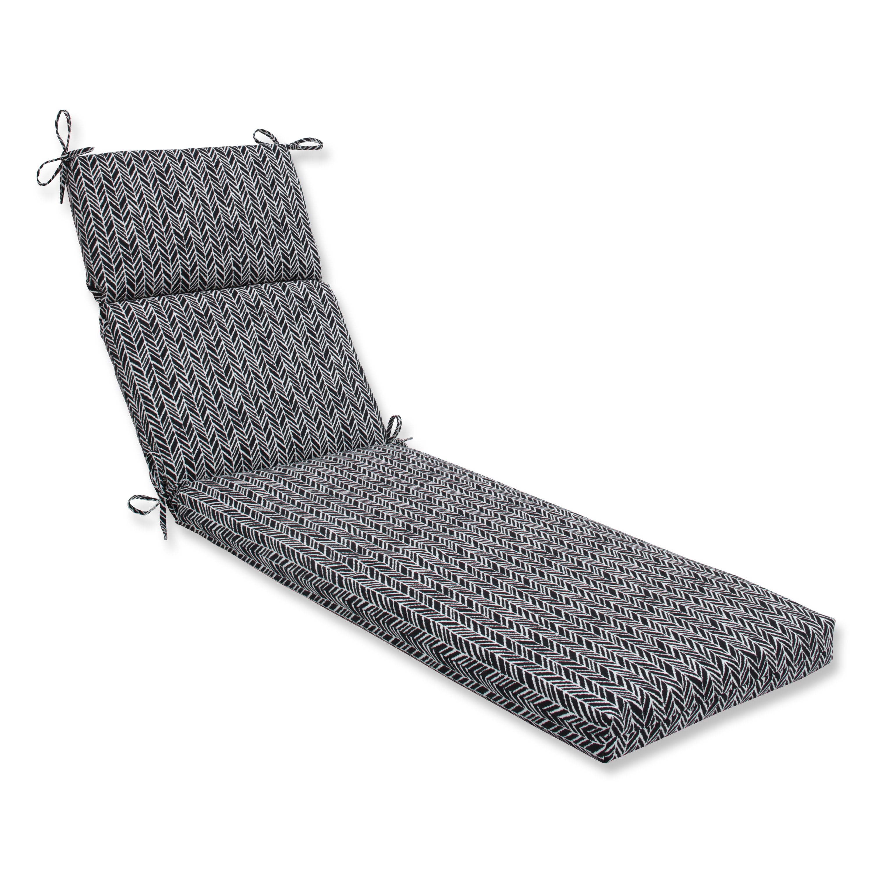 Herringbone Night Chaise Lounge Cushion