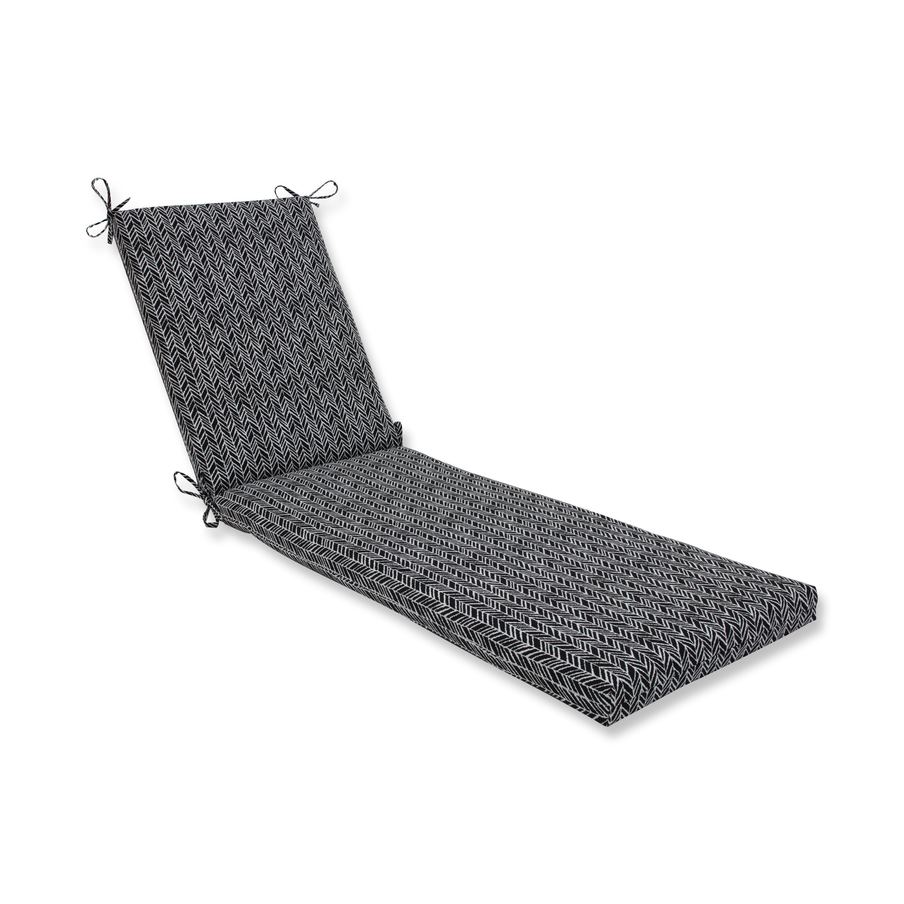 Herringbone Night Chaise Lounge Cushion 80X23X3