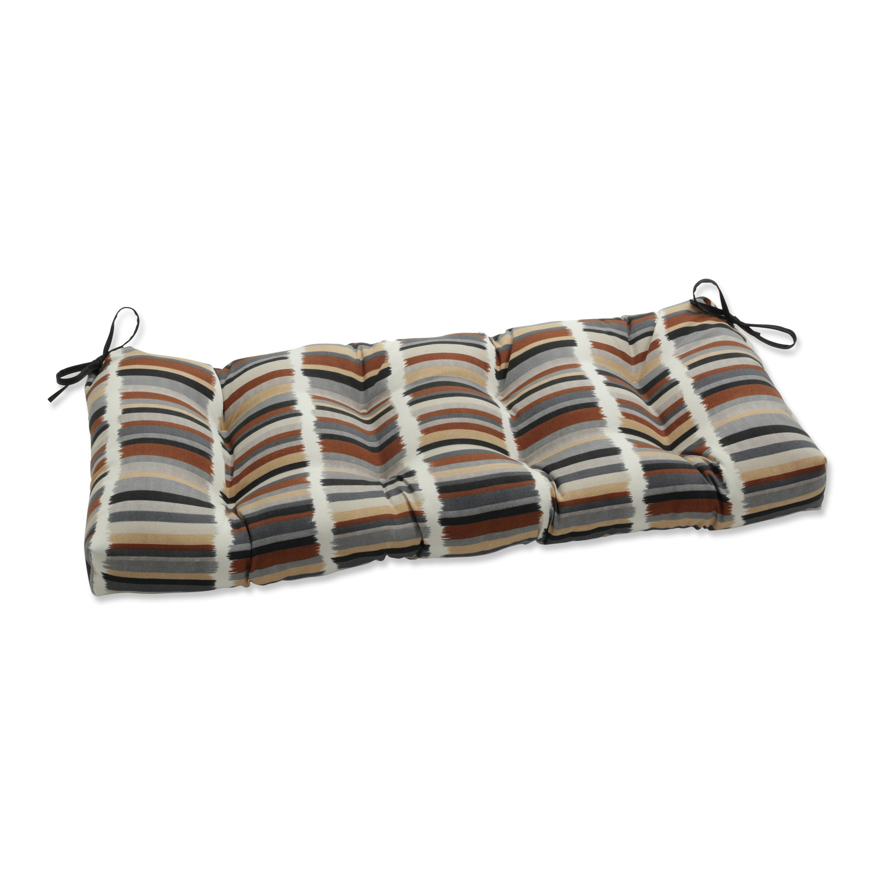 Solar Stripe Ebony 44" Blown Bench