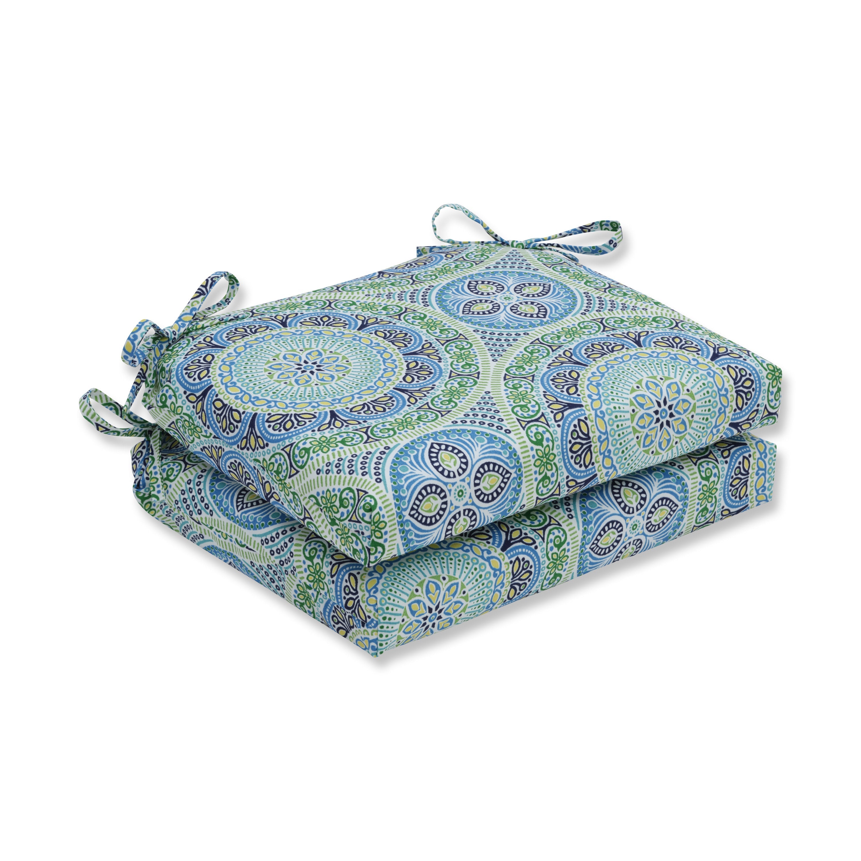 Delancey Lagoon Squared Corners Seat Cushion (Set Of 2)