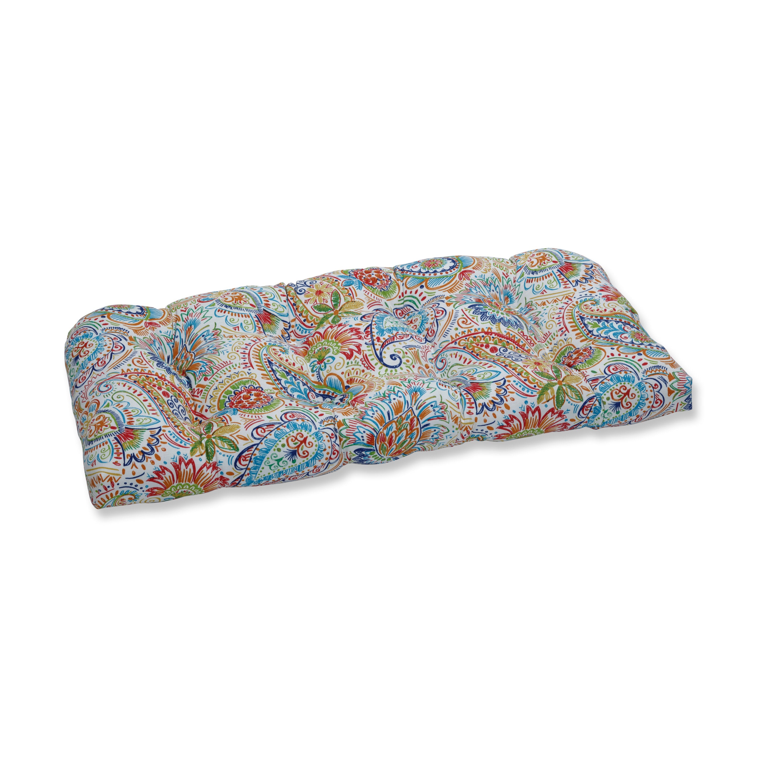 Gilford Festival Wicker Loveseat Cushion