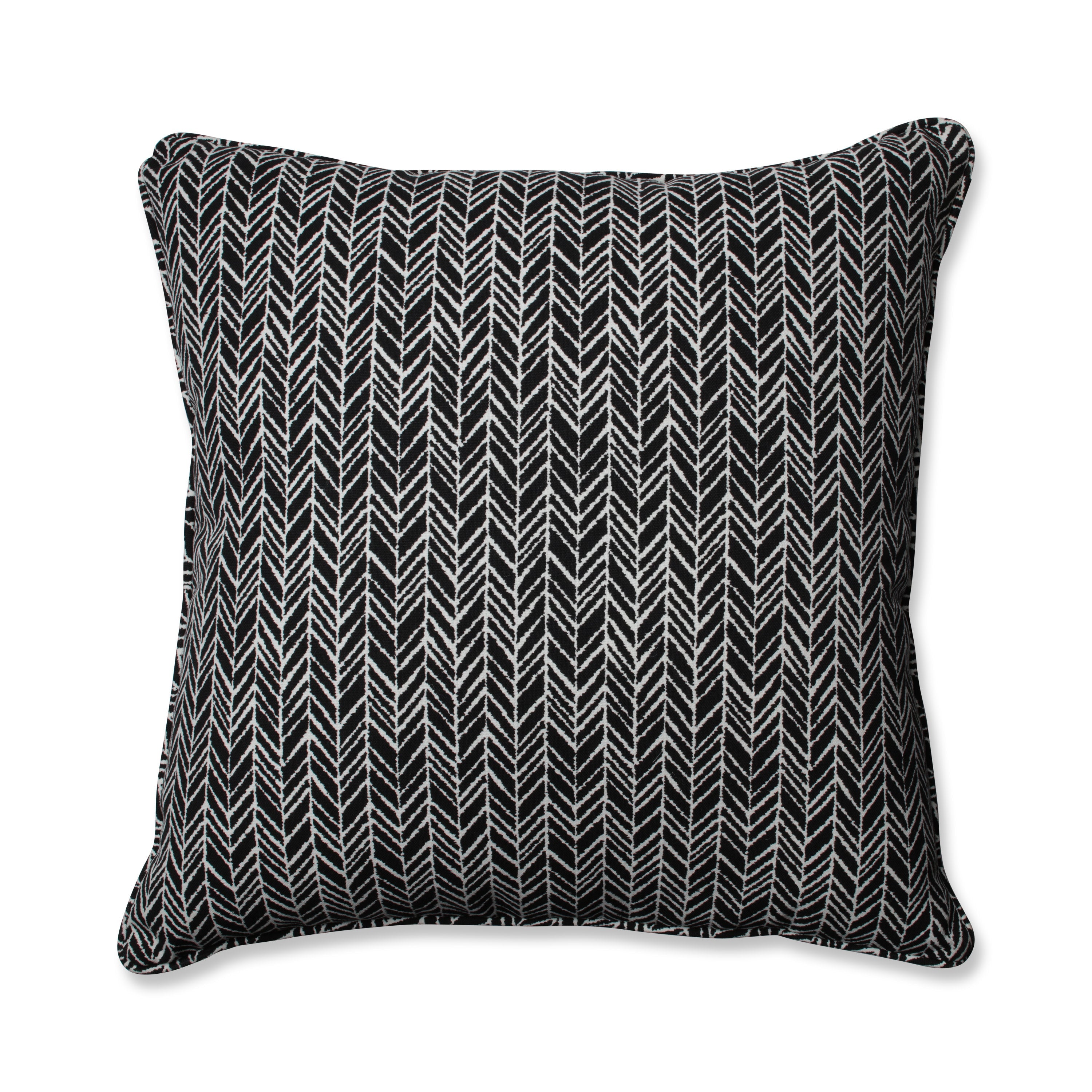 Herringbone Night 25-Inch Floor Pillow